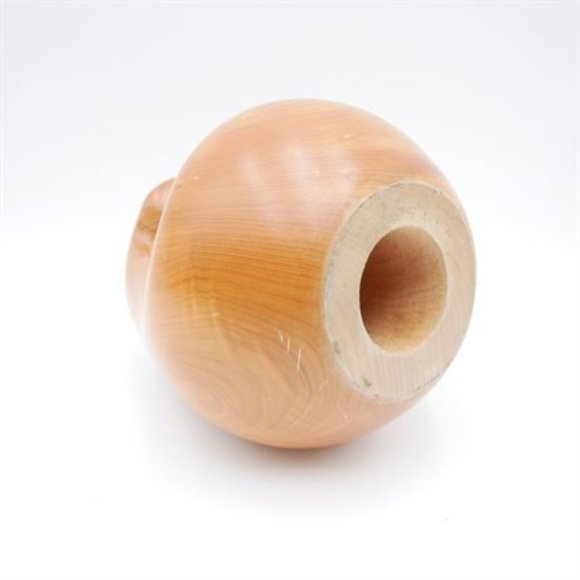 Lucky Japanese wood carving one sword carving Dharma - Picture 4 of 5